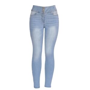 WAX Jean Tummy That I'm Beautiful High-Waisted Skinny Jeans